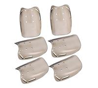 Housoutil 6 Pezzi Copriscarpe Protettivi per Scarpe con Cambio Protezioni per I Piedi Copriscarpe Metatarsali Copripiedi per Saldatori per Le Dita degli