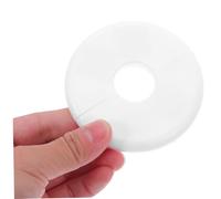 Housoutil 6 Pezzi foro riservato coperture per tubi WC stemmi coperture murali Decorazione della tubatura dell'acqua muro ppr bianca