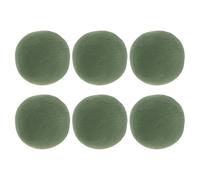 Housoutil 6 Pezzi Palline di Spugna per Fiori 12 CM Supporto Rotondo per Composizioni Floreali Blocchi di Supporto Riutilizzabili per Fiori Artificiali e Bouquet Materiali per Bricolage