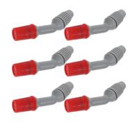 Housoutil 6 Pezzi Ugelli Spruzzo Conici per Irrigatore da Giardino in Plastica, Riduce la Deriva Dell'acqua, Connessione Rapida per Uso in Agricoltura e Giardinaggio