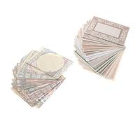 Housoutil 60 Pezzi Decorativa per Scrapbook Materiale per DIY e Collage Perfetta per Album Fotografici e Biglietti per Decorare e Personalizzare Note e Regali