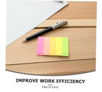 Housoutil 600 Pezzi Sticky Index Tabs Colorati per e Segnalibri Nastro Evidenziatore Autoadesivo Etichette per Libri e Quaderni per Studenti e Ufficio Facili da Usare e Organizzare