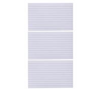 Housoutil 600 Schede Di Carta Per L'Indice Schede Di Regole Di Di A Righe Di Studio Di Apprendimento Per Ufficio Stampate A