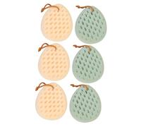 Housoutil 6pezzi Spugne Esfolianti Per Accessori Per Spugne Per Della Colori Random e Hotel