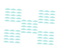 Housoutil 75paia Silicone Eyelash Lift Pads Reusable Perming Tools for All Eye Shapes for Lash Lifting and Perming