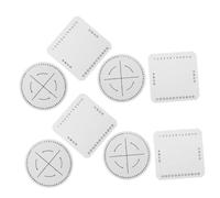 Housoutil 8 Pezzi Kumihimo Braiding Board in Schiuma Disco Quadrato e Rotondo Strumento Portatile per Creare Braccialetti Intrecciati e Gioielli DIY