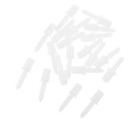 Housoutil 80 perni di riparazione di ricambio per otturatore parti in plastica resistente per finestre forniture per otturatore facile da usare per la riparazione di feritoie rotte