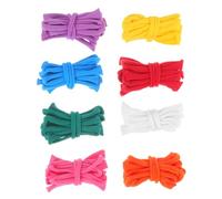 Housoutil 96 Pezzi Elastic Loom Loops Refill for Potholder Making Pastel Elastic Cord Bands for Weaving Crafts And Flexible DIY Kit And Adults