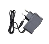 Housoutil Adattatore Alimentatore 12v 1a Dc 5.5x2.1mm 2 Pezzi Nero in Abs Indicatore LED per Telecamera Cctv Precisione di Tensione ±5%