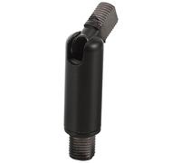Housoutil Adattatore per Lampadario Realizzato in Ferro Resistente Testa Snodata a 180 Gradi Filettatura Esterna M10 per Spazi Stretti e Soffitti Bassi