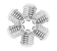 Housoutil Adattatore Per Portalampada E40 A E27 6 Pezzi Convertitore Per Portalampada A Led Universale Facile Da Installare Costruzione Robusta