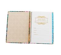 Housoutil Agenda Pianificatore Riciclata Planner Accademico con Copertura Elegante Organizzatore Settimanale e Mensile per Studenti e Insegnanti per Natale e Compleanni