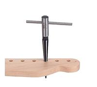 Housoutil Alesatore Manuale Con Impugnatura t Utensile Per Liutai Alesatura Con Flutes Per Chitarra e Falegnameria Di Alta Qualità Per Taper Hole e Chamfer