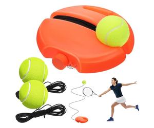 Housoutil Allenatore Tennis Base in Plastica e Corda per Allenamento Principianti, Strumento per Migliorare Le Abilità e Allenarsi in Ogni Occasione