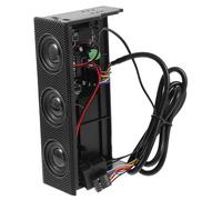 Housoutil Altoparlanti Stereo per Pannello Casse Acustiche per Computer con Suono Surround Immersivo Facile Installazione Slot per Ottiche