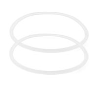 Housoutil Anello di Tenuta per Contenitori per Alimenti 2 Pezzi in Silicone Elastico, Guarnizione per Scatole Coperchio, Accessori per Portavivande Ermetico e Contenitori Pappa