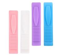 Housoutil Apribottiglie per Ampolla 4 Pezzi in Plastica Design Scanalato Multifunzionale Facile da Usare per Infermieri e Uso Domestico Sicuro e Portatile