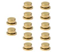 Housoutil Asse di Rotazione per Nail Art in Rame Oro 10 Pezzi, Accessorio Facile da Usare e Sicuro la Pelle, per Decorazioni Unghie Fai da Te