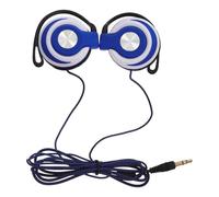Housoutil Auricolari Gancio Sopra le Orecchie Stereo Jack 3,5mm, Materiali PC e Acciaio Inox, Design Sportivo, Comodi da Indossare per Computer e Lettori Multimediali