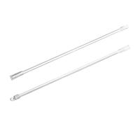 Housoutil Bacchette per Tende da Finestra 15 Pollici Set 2 Pezzi Gancio Trasparente Asta di Ricambio Leggera e Resistente per Tende Verticali Accessorio Pratico e Veneziane