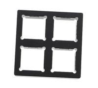 Housoutil Base del Tester in Alluminio per Tastiere Meccaniche Compatibile Cherry Bordi Arrotondati e Processi di Galvanica e Colorazione Lavorazione Squisita Struttura Ragionevole