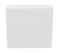 Housoutil Base in Gesso 10X10X1,6 CM per Ceramica e Scultura, Tavola Resistente per Attrezzi per Modellare Argilla, Adatta a Laboratori di Ceramica e Hobbisti