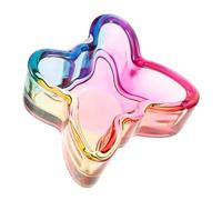 Housoutil Bicchiere in Vetro a Forma di Farfalla per Nail Art, Leggero e Facile da Pulire, per Tecniche di Manicure Fai-da-te