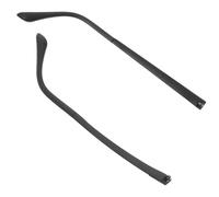 Housoutil Braccia Ricambio per Occhiali in Nero Aste Sottili e Leggere Design Ergonomico per Comfort e Riduzione Pressione Auricolare Facili da Installare Adatte Uomo e