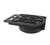 Housoutil Cancello per Canale d'Acqua in Plastica Nero 20cm per Irrigazione e Drenaggio Agricolo Versatile per Campi Agricoli e Gestione Sostenibile dell'Acqua