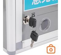 Housoutil Cassetta Suggerimenti con Serratura in Lega di Alluminio Resistente e Capiente Scatola da Parete per Lettere Reclami e Donazioni Design Robusto e Antifurto per Ufficio e Uso