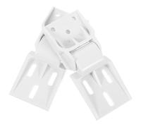 Housoutil Cerniera per Congelatore 2 Pezzi a 3 Fori senza Viti in Plastica Resistente, per Frigorifero Piccolo Freezer, Supporto Multifunzionale per Porte Freezer Professionali