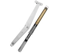 Housoutil Cerniere di Sollevamento e Supporti Gas 2 Pezzi per Porte Chiuse Montanti in Metallo per Armadi e Coperchi Scatole