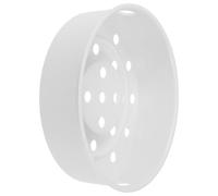 Housoutil Cestello Vaporiera per Cuociriso 16 l in Plastica Resistente al Calore Accessorio per Pentola a Vapore Multifunzionale per Dim Sum e Verdure Compatto per Uso Domestico e