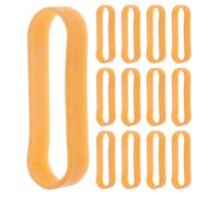 Housoutil Cinghia Elastica e Realizzazione 13 Pezzi per Ceramica Banda Elastica in Gomma Marrone Fascia Larga Piatta per Stampi in Gesso e Stampi Ceramici per Modellazione