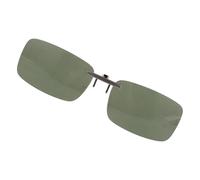 Housoutil Clip per Occhiali da Sole Polarizzati senza Montatura Design Clip-on in Resina e Silicone, Riduce Riflesso, per Guida e Attività All'aperto, Unisex