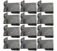 Housoutil Clip Supporto Ferro Cornici Nero e Pezzi 200 per Resistenti in Corrosione Ruggine Invisibile Accessorio per Ganci Quadro per Pannelli e Lavagne