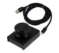 Housoutil Controllo Volume USB con Tasto Silenzio Regolatore Volume Pc Plug And Play Nessun Driver Richiesto