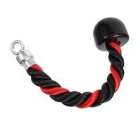 Housoutil Corda per Tricipiti in Nylon Intrecciato Impugnature Doppie e Blocchi Antiscivolo TPR, Attacco in Acciaio Inox per Palestra e Allenamento Forza Tricipiti e Addominali