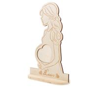 Housoutil Cornice in Legno Semplice ed Elegante per Foto ad Ultrasuoni, Conserva e Protegge Le Immagini del Ragazzo Ragazza, Come Regalo Nascita per Mamme e Neonata Femmina