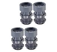 Housoutil Cuscinetti Per Lavatrice - 4 Pezzi Cuscinetti Per Piedini Per Lavatrice in Plastica Ad Alta Resistenza Cursori Robusti E Resistenti Allusura