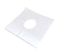 Housoutil Cuscino Usa e Getta Foro per Viso, Non Tessuto Bianco, Delicato sulla Pelle e Igienico, 200 Pezzi per Massaggi e Trattamento Spa