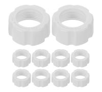 Housoutil Dado di Serraggio 17 MM per Supporto Telefono Auto Anello di Serraggio Giunto Sferico Fisso Set da 10 Pezzi Accessori per Staffa Plastica Bocchetta Aria Compatibile Supporti