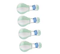 Housoutil Decorazioni per Torta Elefante e Mongolfiera in Resina, Set 4 Pezzi, Decorazioni per Torta di Compleanno, Accessori per Feste e Cake Topper Creativi