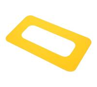 Housoutil di Collegamento per Scatola Pinna Paddleboard in PVC Resistente Gialla, Connettore Patch per Pinne SUP, Accessorio per Stand Up Paddle per Stabilità e Controllo Migliorati