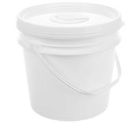Housoutil Dispenser Portatile per Salviette Umidificate, Capacità 4l | Contenitore in Plastica Bianca, Chiusura Ermetica, Coperchio Pratico, per Auto e Uso fuori Casa