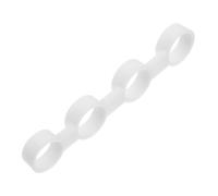Housoutil Espansore per Dita in Abs Bianco per Principianti, Strumento Pratico per Allenare la Flessibilità delle Dita Durante la Pratica della Chitarra