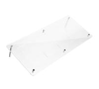 Housoutil Espositore Supporto Robusto e Liscio 4 Slot in Acrilico per Carte da Gioco per Biglietti da Visita e Cartoline, per Collezionismo e Organizzazione Desktop