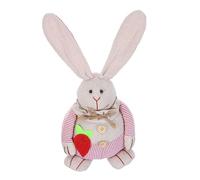 Housoutil Fermaporta Coniglietto Pasquale Decorativo, Cuneo Fermaporta Antiscivolo a Forma di Coniglio, Paraurti Anticollisione Senza Fori per Casa e Cameretta, Accessorio Simpatico