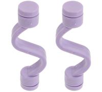 Housoutil Fermaporta Magnetico per Lavatrice Caricamento Frontale in Plastico 2 Pezzi Clip Ventilazione Design Flessibile per Uso Domestico