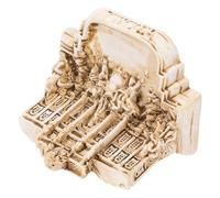 Housoutil Fontana di Trevi Miniatura in Resina, Edificio Chiesa da Collezione e Accessorio Decorativo da Tavolo per Hotel, Casa e Regali Familiari